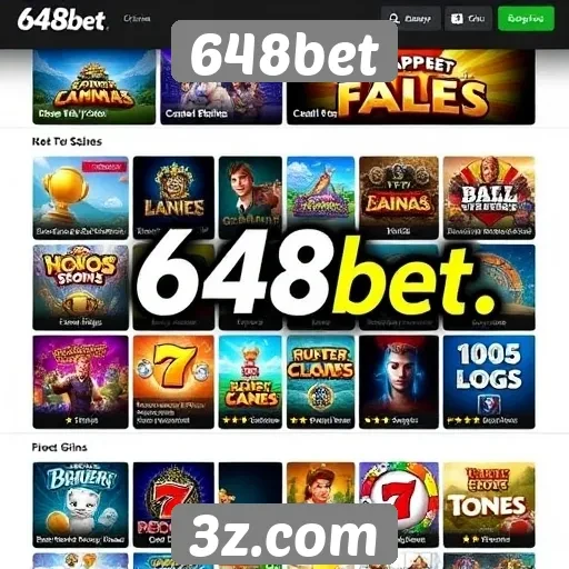 648bet oferece uma ampla gama de jogos online