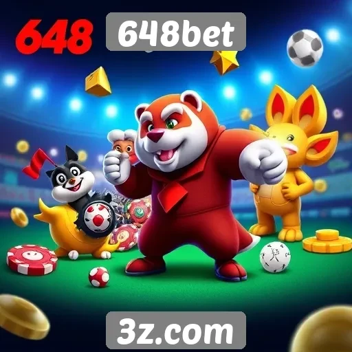 Variedade de jogos disponíveis na plataforma 648bet